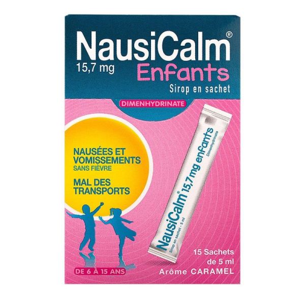 Nausicalm 15,7Mg Sp En Sach 15Sach/5Ml