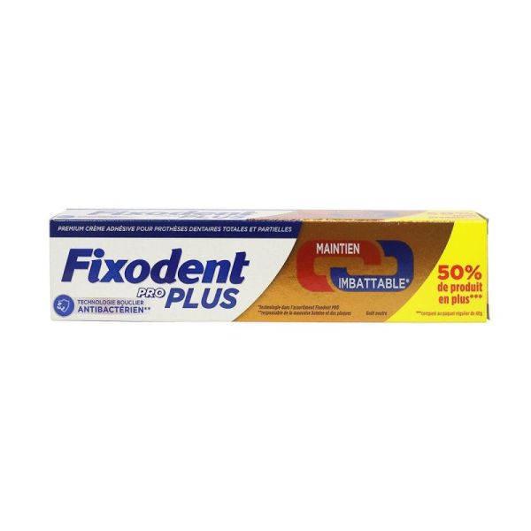 Fixodent Pro Cr Adhés + Duo Action T/60G