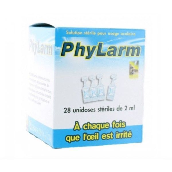 Phylarm 0,9% S Ocul Irrig 28Unid/2Ml