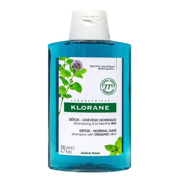 Klorane Sh Detox Menthe 200Ml