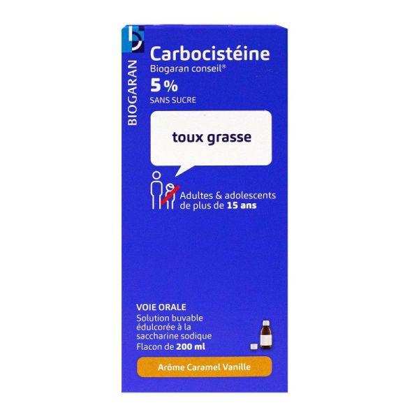 Carbocisteine 5% Biog Sol S/S200Ml