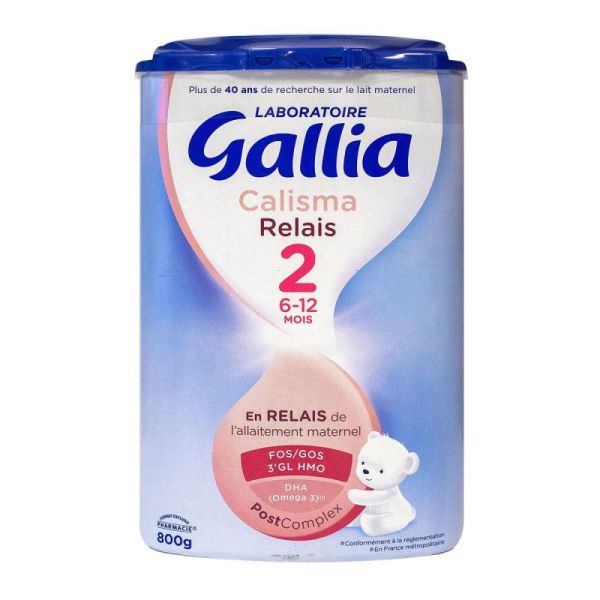 Gallia Calisma Relais 2 Lait Pdr B/800G