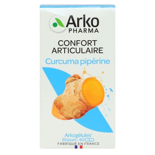 Arkog Curcuma+Piperine Bio Gelu 40