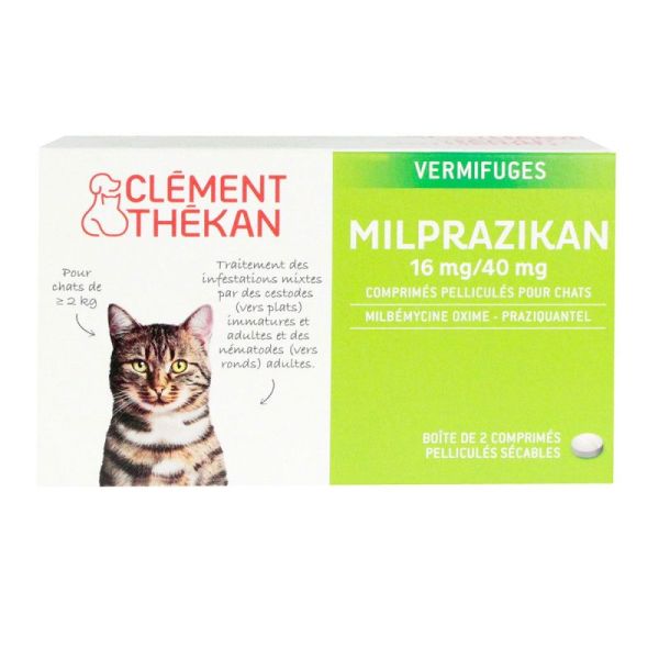 Milprazikan 16Mg/40Mg Chat Cpr2