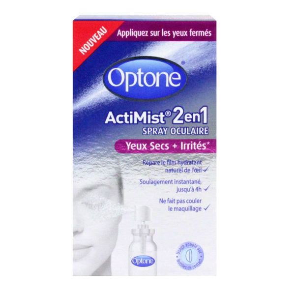 Optone Actimist Yeux Sec Spr 10Ml