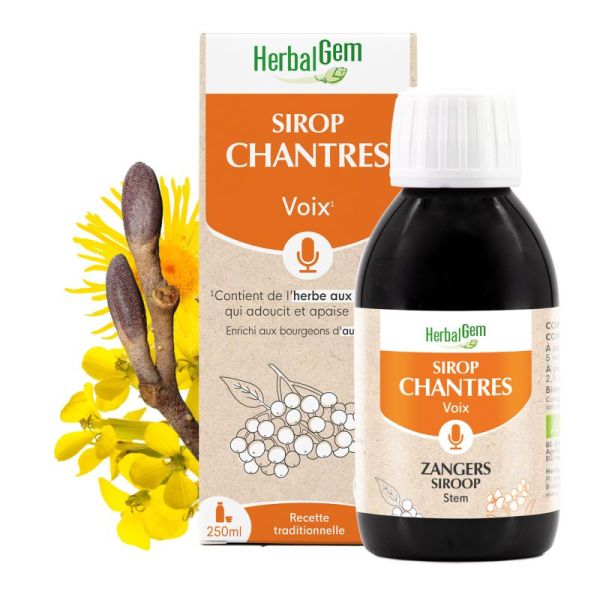 Sirop des Chantres pour voix enrouée - 250 ml